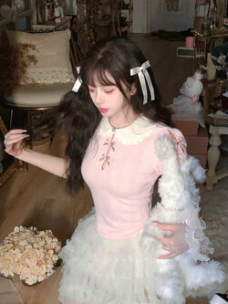 Bobon21 : พรีออเดอร์ เสื้อยืดแขนตุ๊กตา แบรนด์แท้