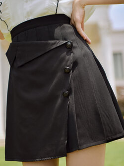 SNBL Girl : พรีออเดอร์ กระโปรงป้าย แฟชั่นสไตล์ญี่ปุ่นแต่งจีบทรงเก๋ แบรนด์แท้