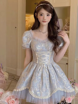 Acaine : พรีออเดอร์ เดรสออกงาน เดรสเจ้าหญิงแบบสวยหวาน แบรนด์แท้