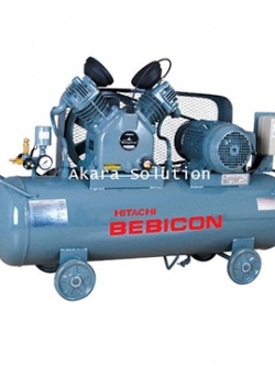 ปั๊มลมฮิตาชิ HITACHI รุ่น 2.2P-9.5V5A (3 แรงม้า ถัง 170 ลิตร)