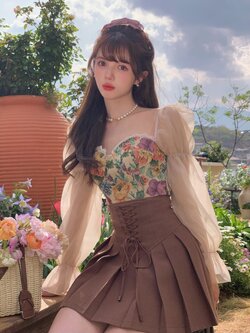 Acaine : พรีออเดอร์ เซ็ตเสื้อและกระโปรงวินเทจ (ราคาแยกชิ้น) แบรนด์แท้