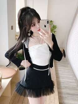 Summer Joy : พรีออเดอร์ เสื้อคลุมคาดิแกนแขนยาว แต่งฮู๊ดผ้าโปร่งใส มีให้เลือก 3สี แบรนด์แท้