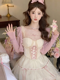 Acaine : พรีออเดอร์ เสื้อคลุมบางคาร์ดิแกนแขนยาว แบรนด์แท้