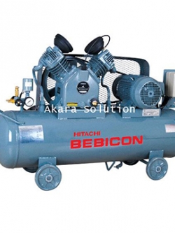 ปั๊มลมฮิตาชิ HITACHI รุ่น 3.7P-9.5V5A (5 แรงม้า ถัง 170 ลิตร)