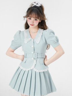 Acaine : พรีออเดอร์ ชุดสูทเซ็ทแฟชั่น ชุดสูททำงานแบบเรียบหวาน (ราคาแยกชิ้น) แบรนด์แท้