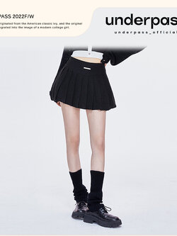 Underpass : พรีออเดอร์ กระโปรงมินิจีบรอบสไตล์เกาหลี แบรนด์แท้