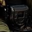 TRD - Tactical Rope Dispenser - Flat Dark Earth/FDE.. กล่องใส่เชือก พร้อมใบมีดตัด PARACORD​ ...Made in USA​ (​สีทราย)​