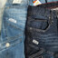 Workman BlueB denim stretch cargo pants