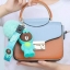 พวงกุญแจใส่เหรียญซิลิโคนลาย line friend