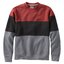 L.L.Bean Colorblock Crewneck Sweatshirt