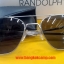 แว่น RANDOLPH...Randolph Aviator AF54611-G Square Sunglasses, Matte Chrome,55 mm