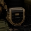 TRD - Tactical Rope Dispenser - Flat Dark Earth/FDE.. กล่องใส่เชือก พร้อมใบมีดตัด PARACORD​ ...Made in USA​ (​สีทราย)​