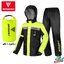 MOTOWOLF MDL0402 - ชุดกันฝน มอเตอร์ไซค์ เสื้อกันฝนพร้อมกางเกง มีแถบเรืองแสง มีไฟ LED เพิ่มความปลอดภัย