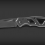 มีดพับ Gerber 22-08485 Paraframe Mini Folding Knife 2.22" Plain Blade, Stainless Steel Handles