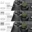 Skull & Co. Thumb Grip Set for PS4 PS5 Joy-Pro (แพ็ค 2-3 คู่)