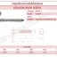 สกรูเกลียวปล่อยขันไม้สแตนเลส 3/8" x 4.1/2" ( 1 ตัว/ถุง)