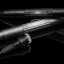 ปากกา ท้ายด้ามหัวcrown , มีที่ไขกุญแจมือ สีดำ UZI Tactical Defender Pen #3- Black