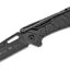 มีดพับ Buck 831BKS1 Marksman Flipper 3.5" Black Cerakote Tanto Blade, Black Aluminum Handles - 12343