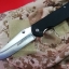 มีด LAND Knife GB-910 ใบเรียบ ด้ามดำ