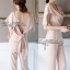 Lady Ribbon\'s Made Lady Ribbon ClassyFabulous Jumpsuit จั้มสูทขายาวแอบเปรี้ยวด้วยดีเทลเว้าหลังผูกโบ