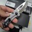 มีดพับ Buck 417 Budgie Compact Folding Knife 2" S35VN Drop Point Plain Blade, Translucent Green (Jade) G10 and Stainless Steel Handles (0417GRS) - 13019