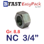 หัวน็อต NC 3/4" *เหล็กแข็งเกรด 8.8* (1 ตัว)