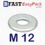 แหวนอีแปะ M12 (10 ตัว/ถุง)