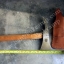 ขวานเยอรมัน พร้อมซองหนัง สภาพสมบูรณ์ ใหม่เก่าเก็บ ไม่ผ่านการใช้งาน ORIGINAL Germany Military Fireman's Axe