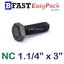 สกรู NC 1.1/4" x 3" *เกลียวตลอด*