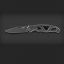 มีดพับ Gerber 22-08485 Paraframe Mini Folding Knife 2.22" Plain Blade, Stainless Steel Handles