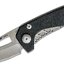 มีดพับ Buck 417 Budgie Compact Folding Knife 2" S35VN Drop Point Plain Blade, Black G10 and Stainless Steel Handles (0417BKS) - 13018
