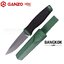 มีดใบตาย กานโซ่ Ganzo 806 Survival Fixed Blade Knives ของแท้ (ฟ้า)