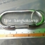 พวงกุญแจ คาราบิเนอร์ Carabiners สแน็ปลิงค์ Snaplink ตะขอเกี่ยว - สแตนเลส (แบบตัวโอ) 3นิ้ว (2อัน)