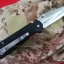 มีด LAND Knife GB-910 ใบเรียบ ด้ามดำ