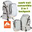 Ozark trail convertible 2-in-1 hiking backpack
