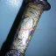 ดาบซามูไร ลายเสือ ขนาดกลาง ใบมีดเป็นเหล็กลาย (ใบมีดดามัสกัส)