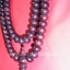 ไม้มงคลหายาก... ประคำ(ไม้แก่นมะขาม) ลายสวย ความยาว18นิ้ว พร้อมหัวขุน...ไม้แก่นมะขามแท้ทุกเม็ด (CN004s)