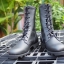 รองเท้าคอมแบทหุ้มข้อยาว (Combat) หนังแท้ ยี่ห้อ Bogie.1 TACTICAL BOOT สีดำ หนังแท้ ใส่สบาย