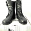 รองเท้าคอมแบทหุ้มข้อยาว (Combat) หนังแท้ ยี่ห้อ Bogie.1 TACTICAL BOOT สีดำ หนังแท้ ใส่สบาย