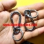 พวงกุญแจ คาราบิเนอร์ Carabiners สแน็ปลิงค์ Snaplink ตะขอเกี่ยว - สแตนเลส (แบบบอลลูน) ขนาดยาว2นิ้ว