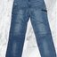 Workman BlueB denim stretch cargo pants