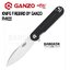 มีดพับ Ganzo กานโซ่ รุ่น FH922 / D2 Steel ของแท้ 100% (ดำ / Black)