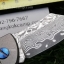 มีดพับ ดามัสกัส Damascus ด้ามไททาเนียม Frame Lock (13)