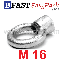 อายนัทสแตนเลส M16 ( 1ตัว/ถุง)