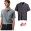 H&M Slim-Fit Textured Jersey Polo Shirt