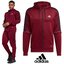 Adidas 3 Stripe Full zip Hoodie Jacket
