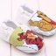 รองเท้าเด็กวัยหัดเดิน สีขาวลายการ์ตูน