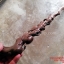 ไม้เท้า แกะลายลูกท้อ ทรงโบราณ สวย คลาสิก (9)