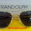 แว่น RANDOLPH...Randolph Aviator AF51611-G Square Sunglasses,23K Gold Plated,55 mm