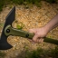 ขวาน ColdSteel Trench Hawk Drop Forged Combat Tomahawk 19" Overall, OD Green, Secure-Ex Sheath (สีเขียว)